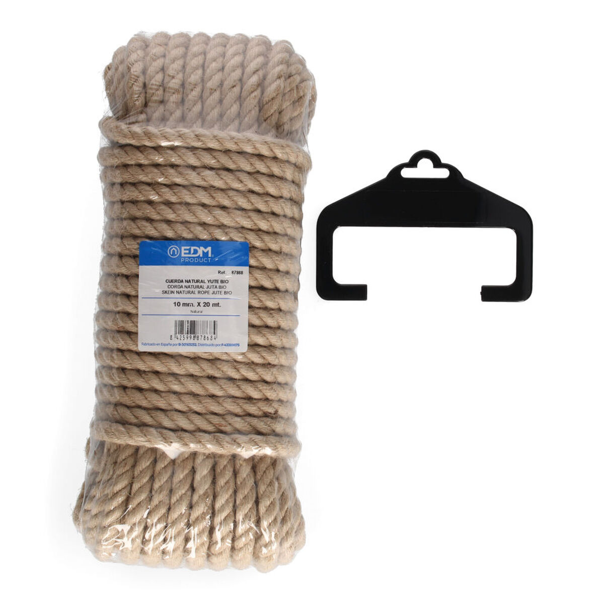 Sznurek EDM 87868 Naturalny Juta 20 m